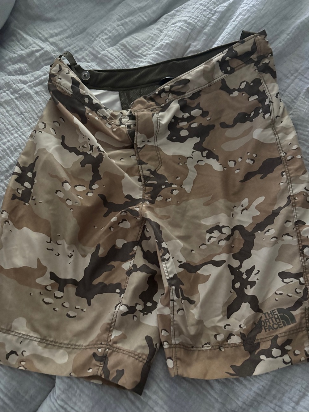 The North Face Desert Camo Shorts - Tan/Brown/Black